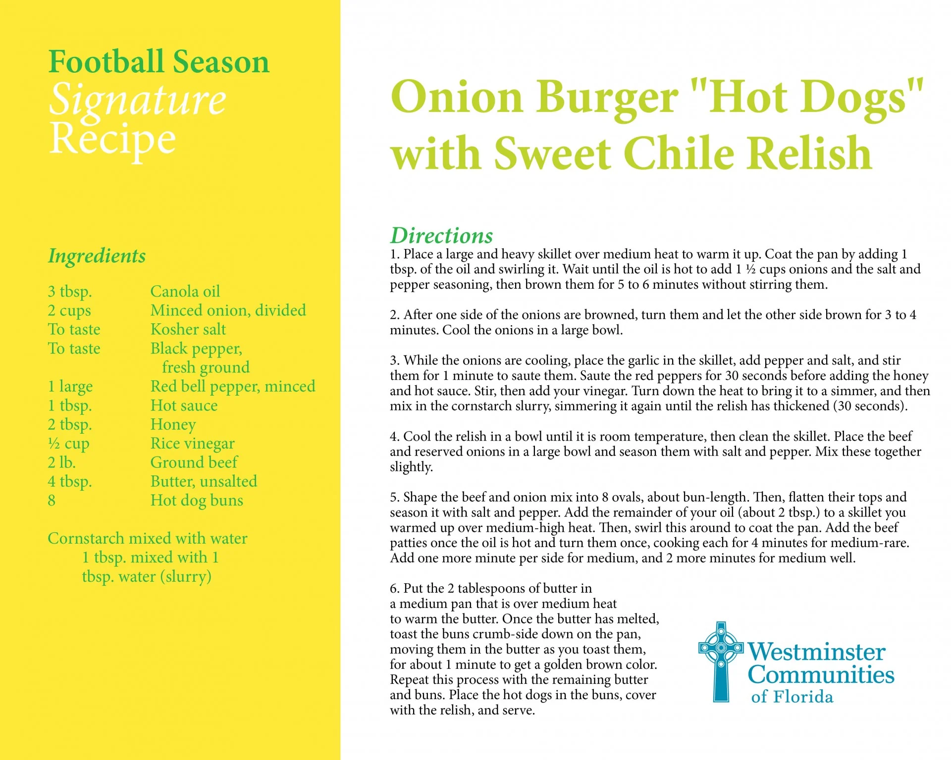 Football Season Recipes 3