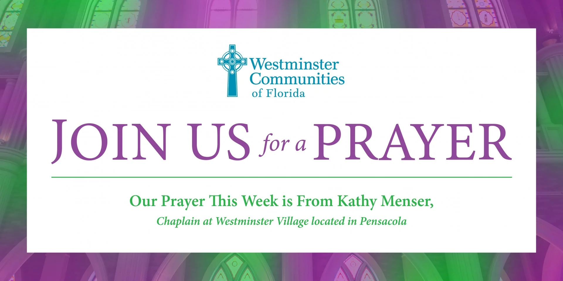 Join Us In A Shared Prayer Today at 2 p.m.