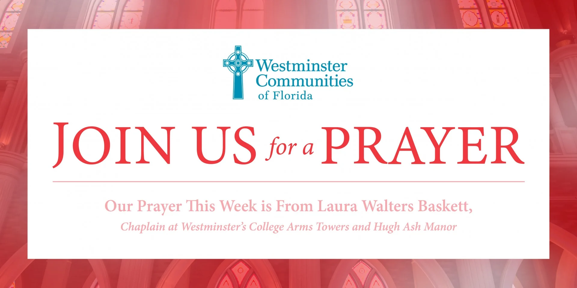 Join Us In A Shared Prayer Today at 2 p.m.