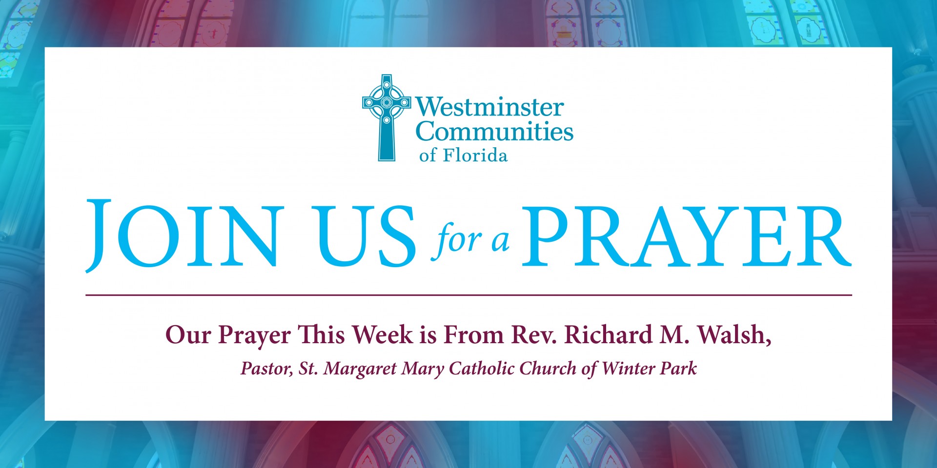 Join Us In A Shared Prayer Today at 2 p.m.